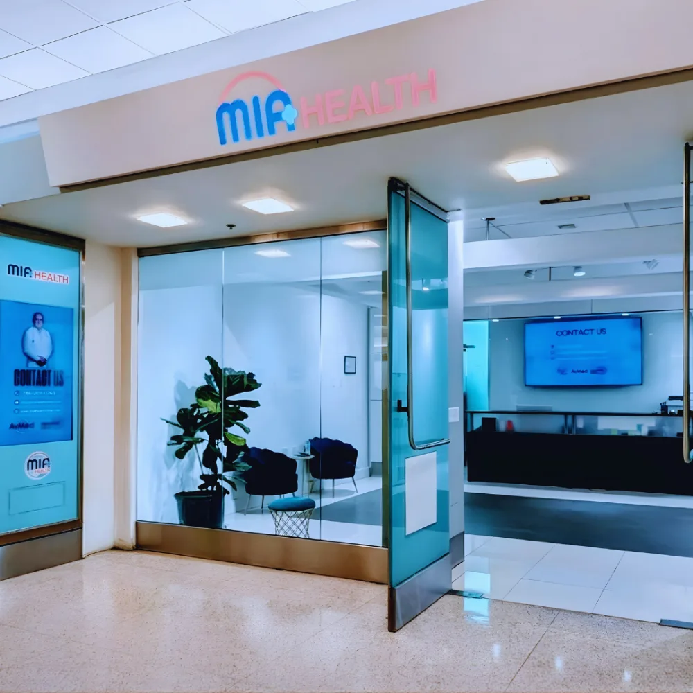 Recepción de MIA Health en el Aeropuerto Internacional de Miami